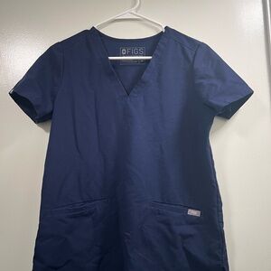 5 Figs Navy Blue Scrub Tops!